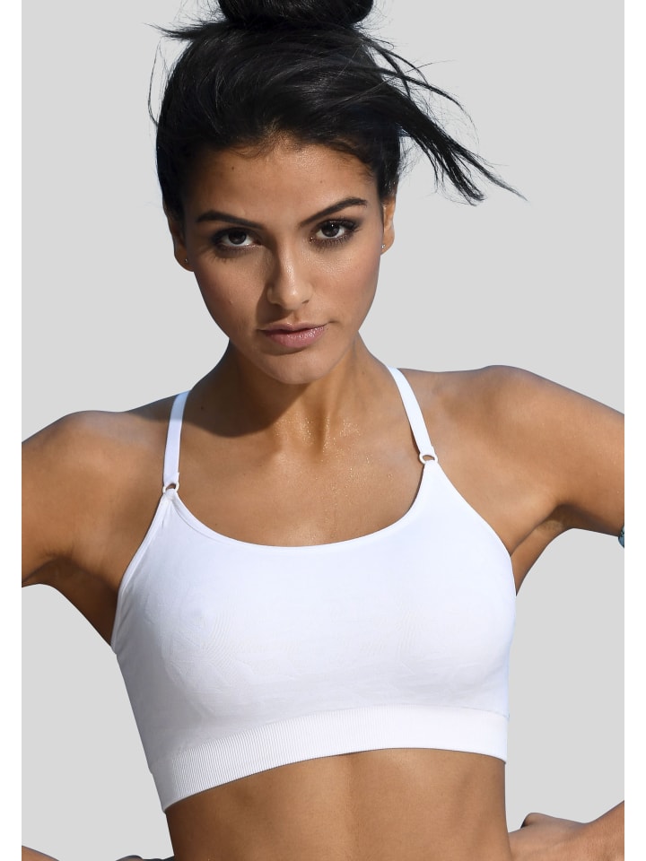 Bench Sport-BH in uni-weiß günstig kaufen XS