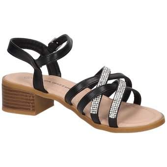 Claudia Ghizzani Sandale in schwarz