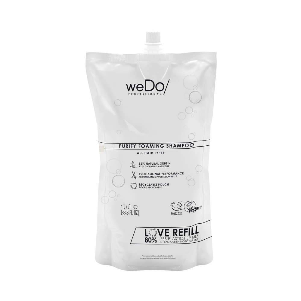 wedo weDo/ Professional Shampooing Moussant Purifiant 1000ml Shampoing