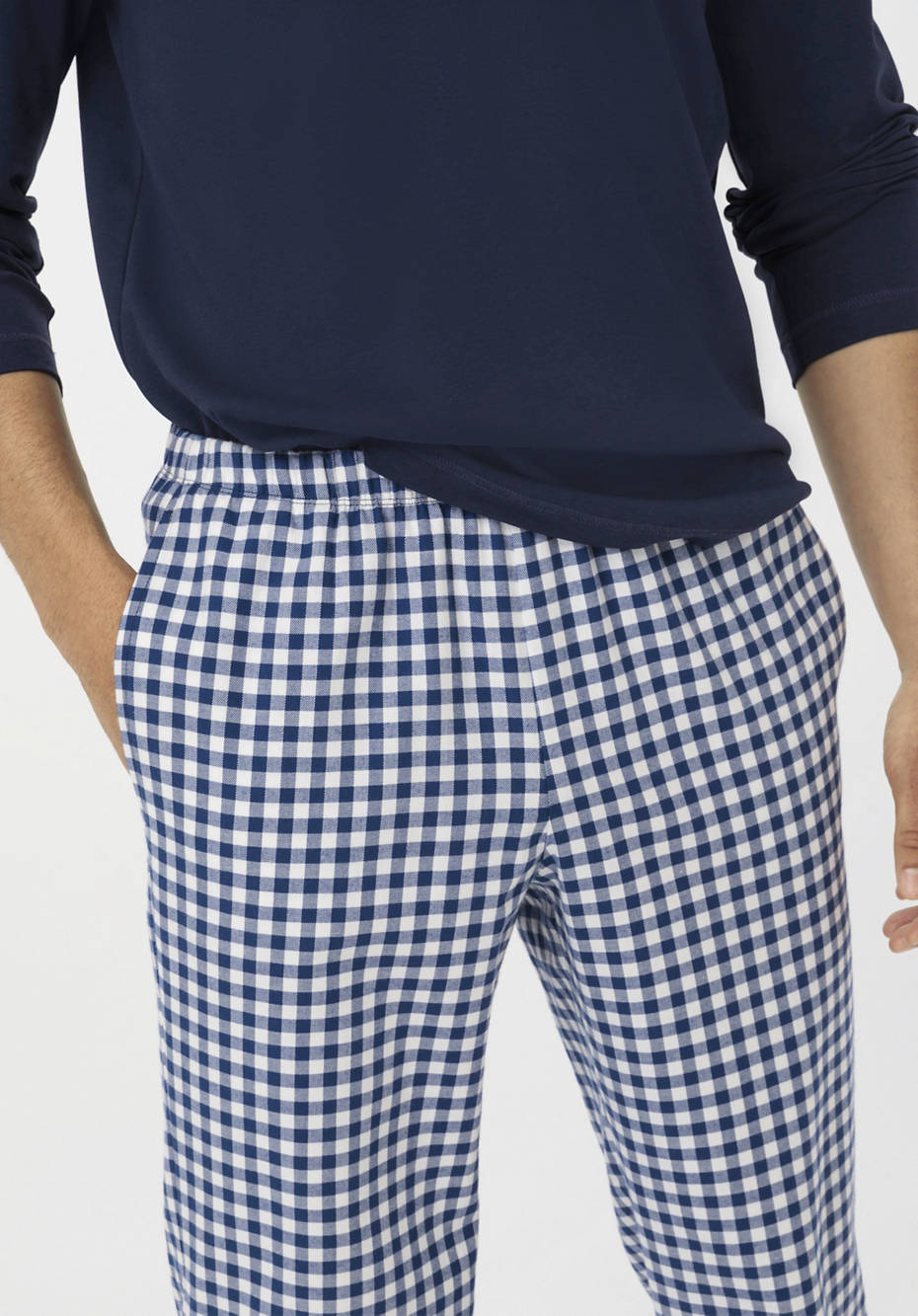 Flanell-Schlafhose aus reiner Bio-Baumwolle