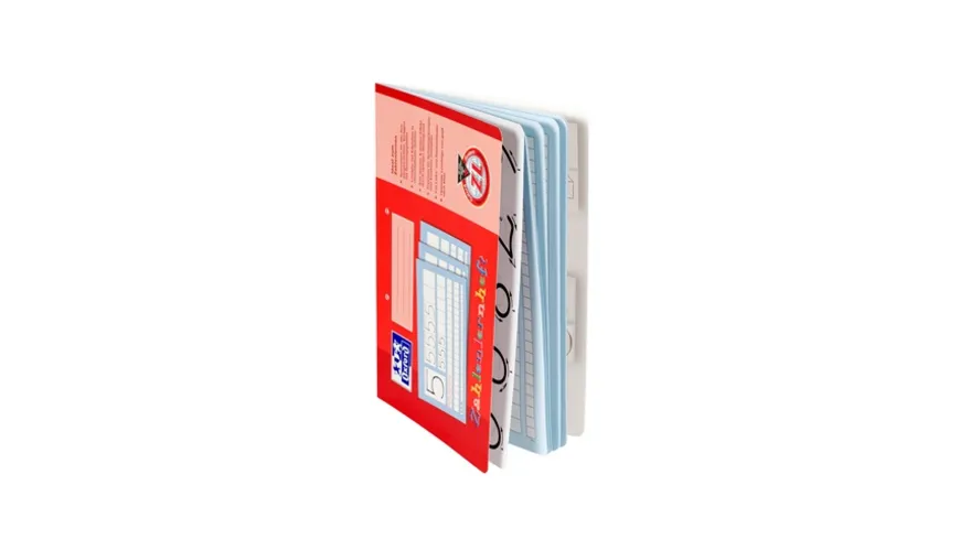 Oxford Schreiblernheft/Zahlenlernheft A4 Lineatur ZL 16 Blatt