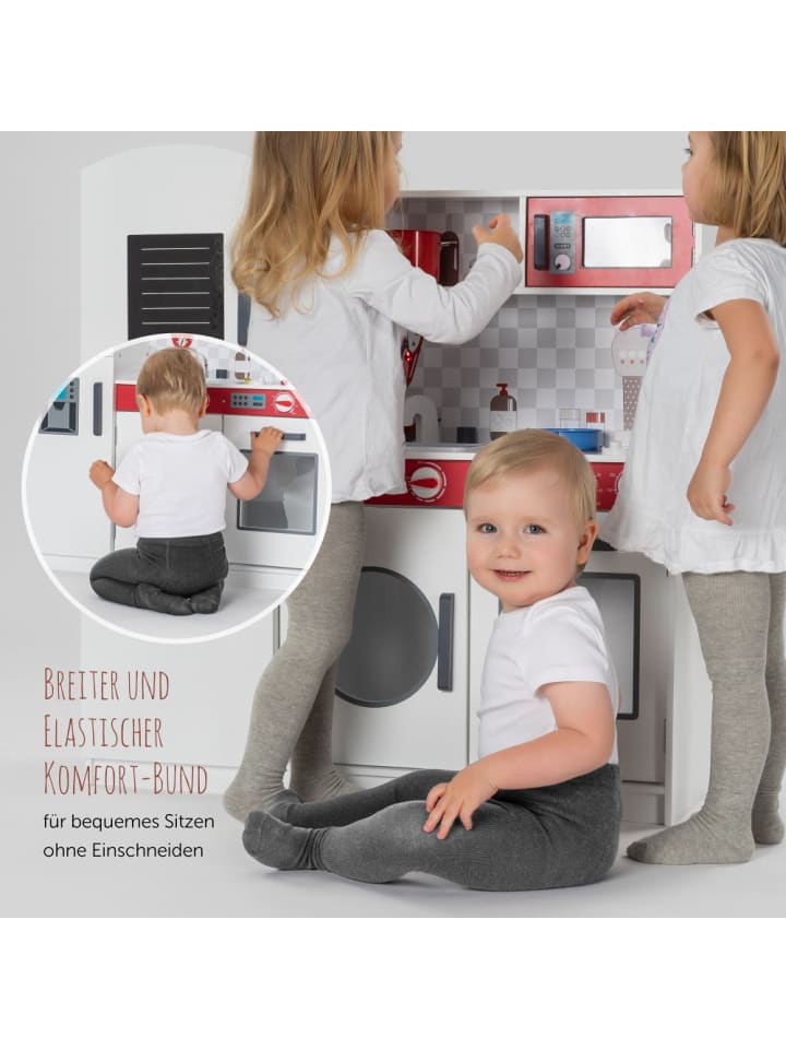 LaLoona Strumpfhose 2er Pack - Dunkelgrau - in grau günstig kaufen