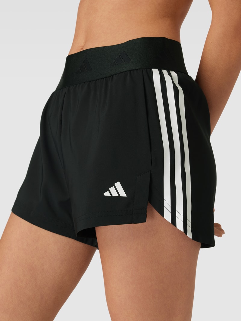 Shorts mit breitem elastischem Bund in black