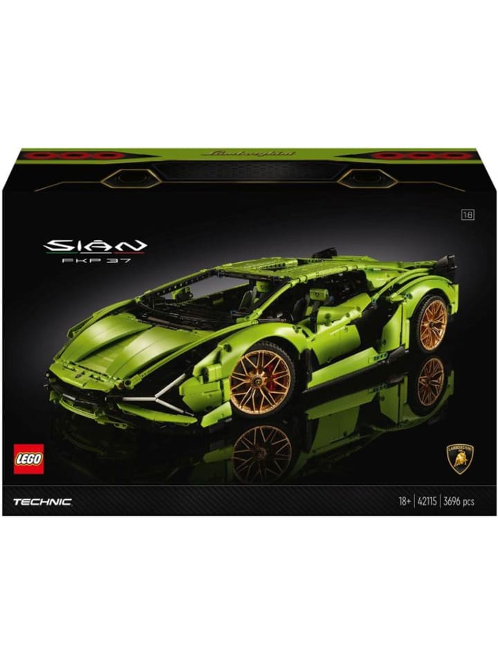 LEGO Technic Lamborghini Sián FKP 37 in Mehrfarbig ab 18 Jahre günstig kaufen onesize