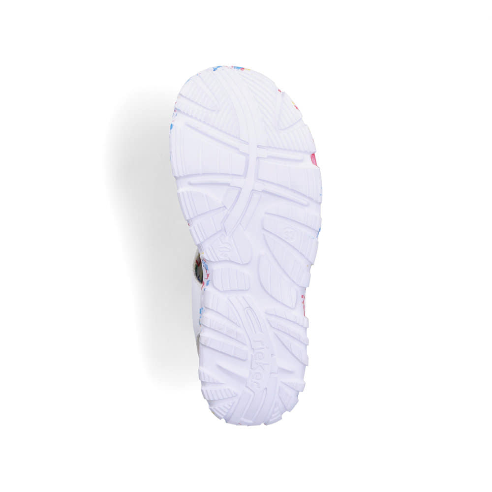 Rieker Damen Riemchensandalen lilienweiß