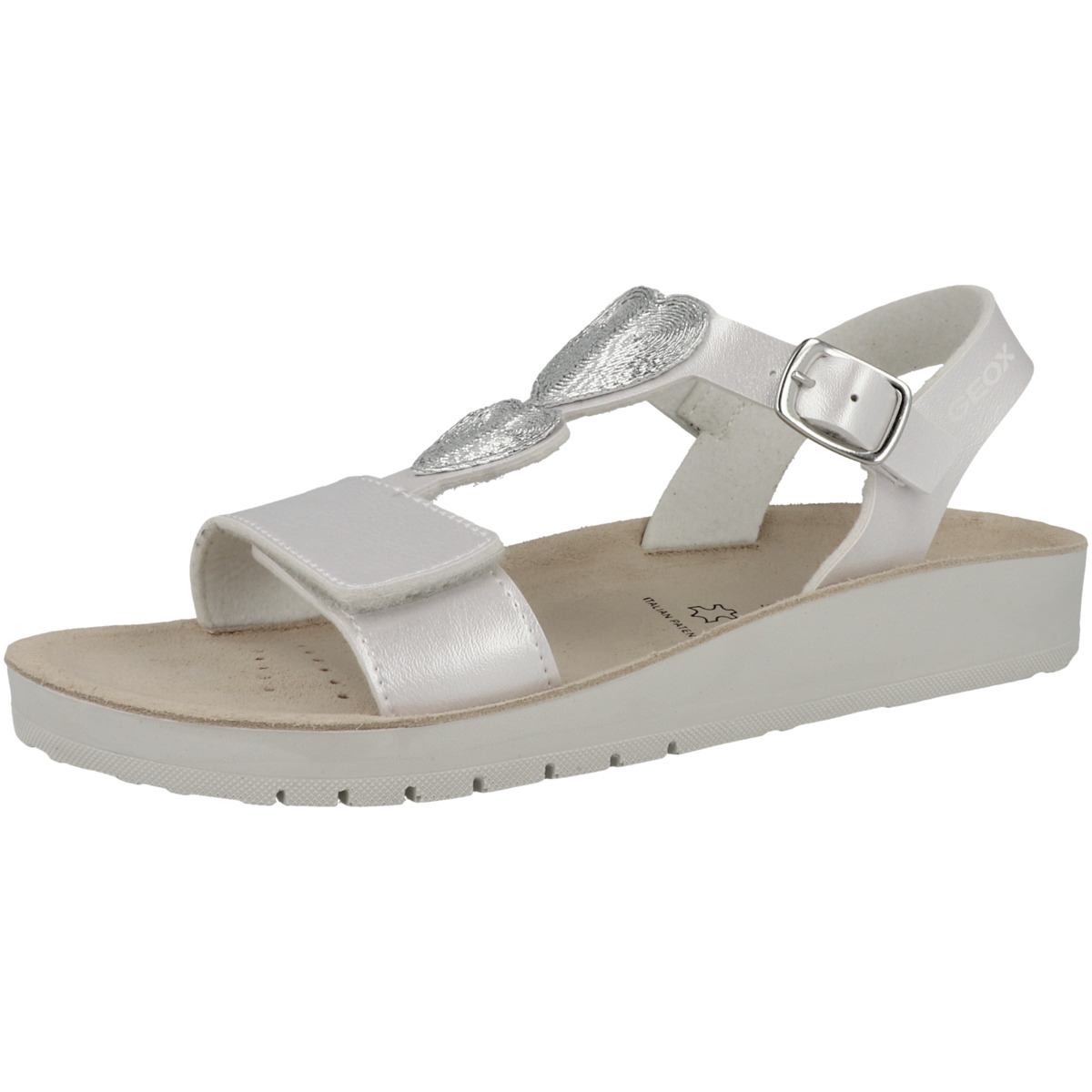Geox J S.Costarei G.D Sandale silber