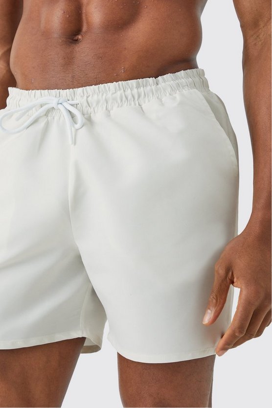 Mittellange Badehose