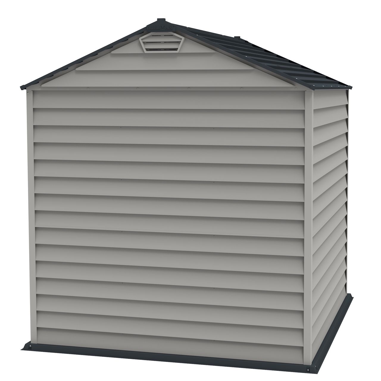 Duramax Kunststoffgerätehaus Duramax StoreMAX Anthrazit 4,5 m² mit Fußbodenkonstruktion Duramax 30325 7x7
