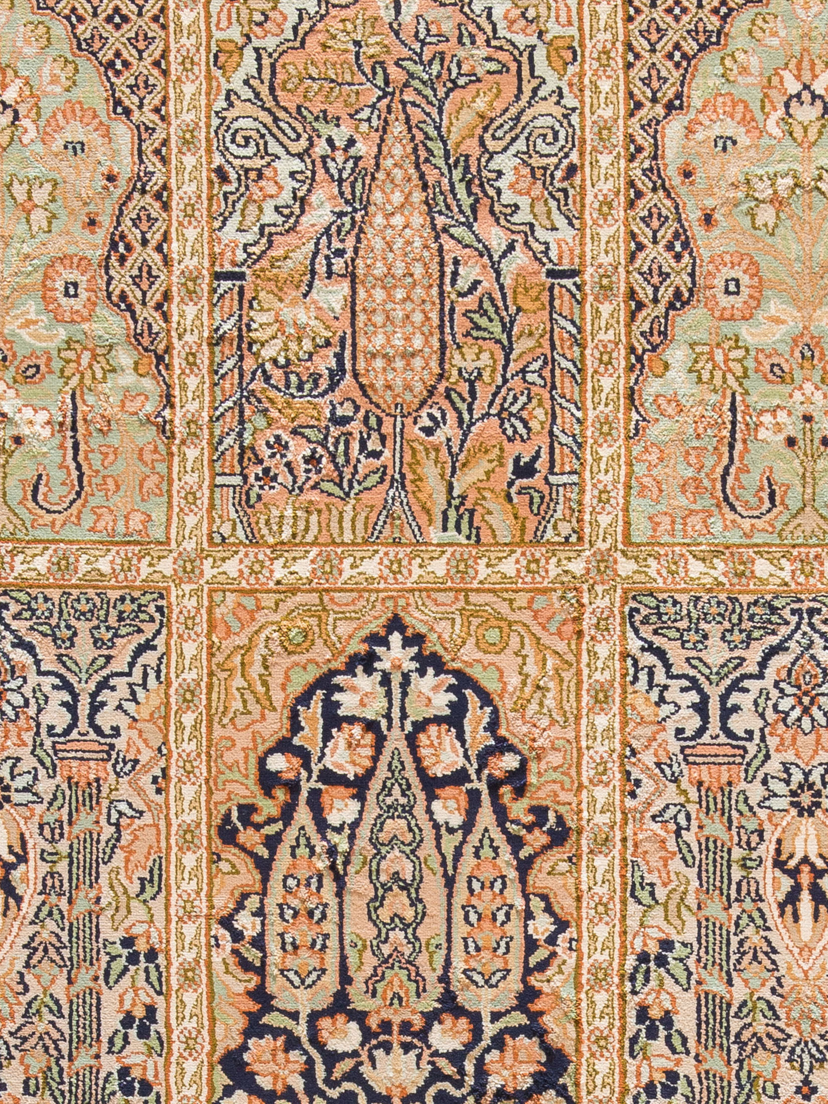 Kaschmir Seide 18/18 ca. 159 x 210 cm, Unikat / Einzelstück