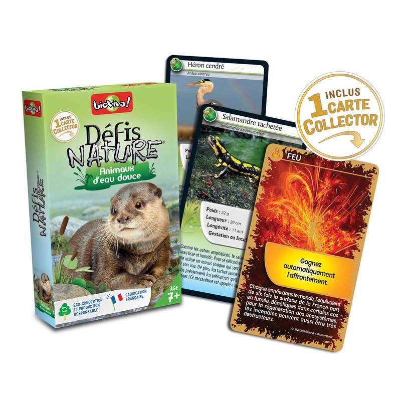 Défis nature - Animaux d'eaux douces Bioviva