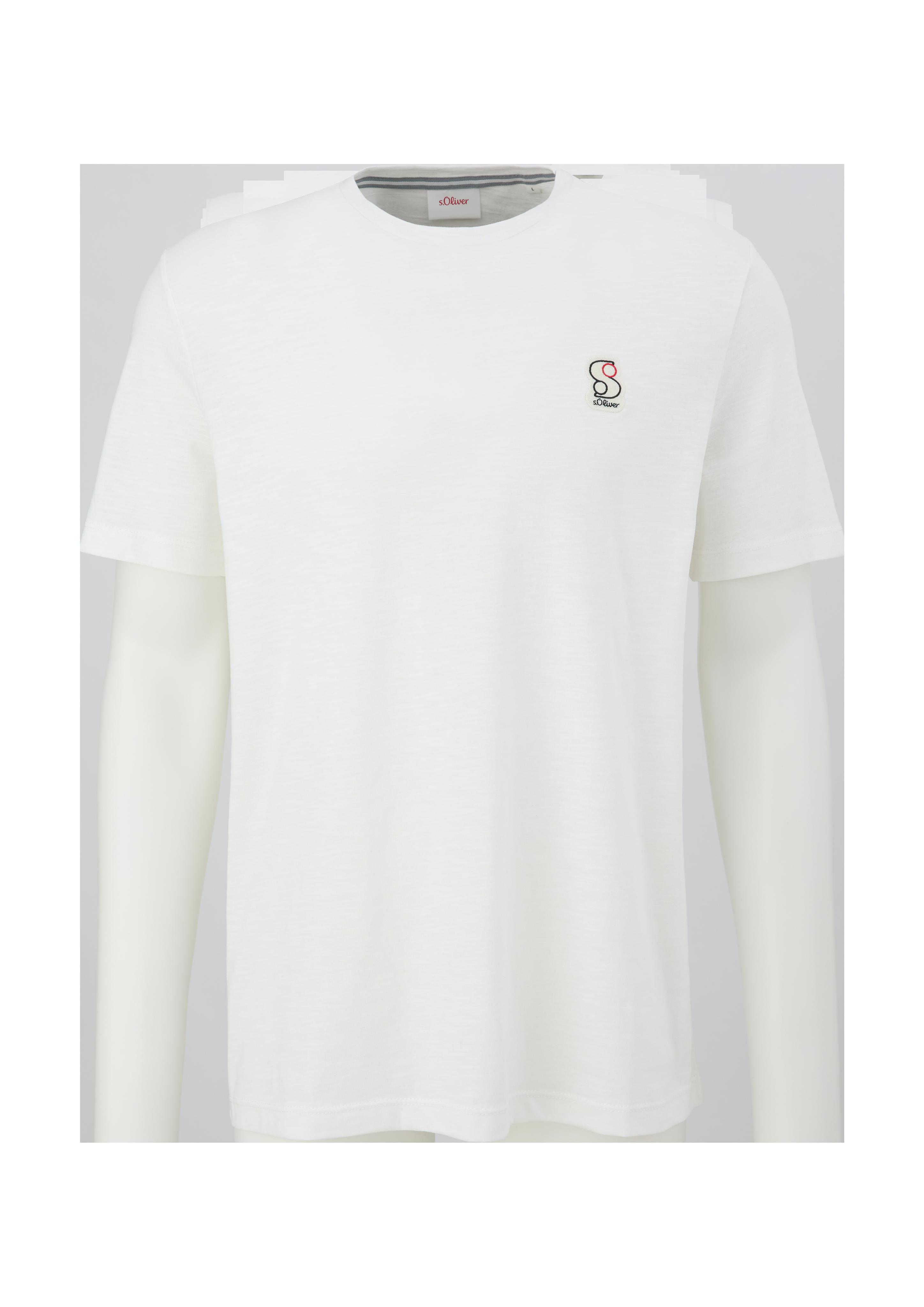 T-Shirt aus Baumwollmix  2131559-01W2