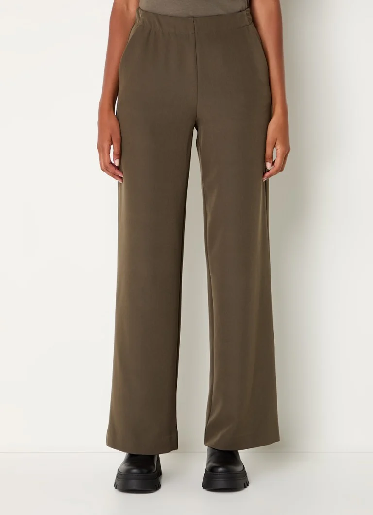Pantaloni a vita alta e vestibilità ampia di Modström Nelli con tasche laterali.