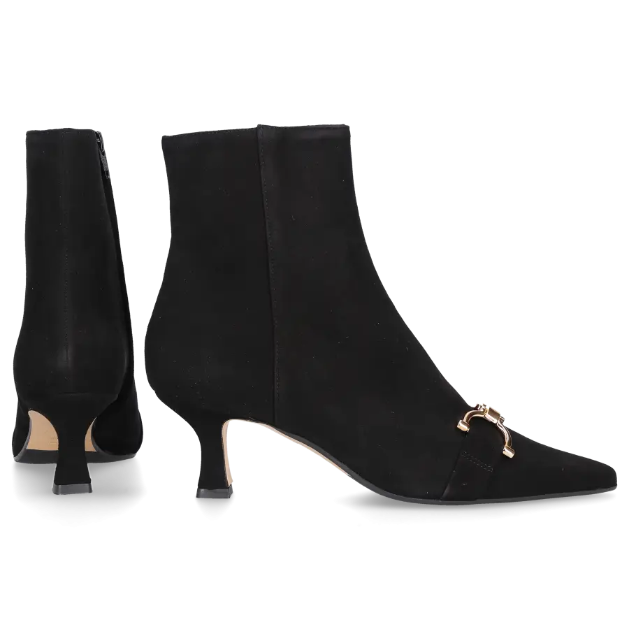 Roberto Festa - Stiefeletten CINDYS Veloursleder - schwarz