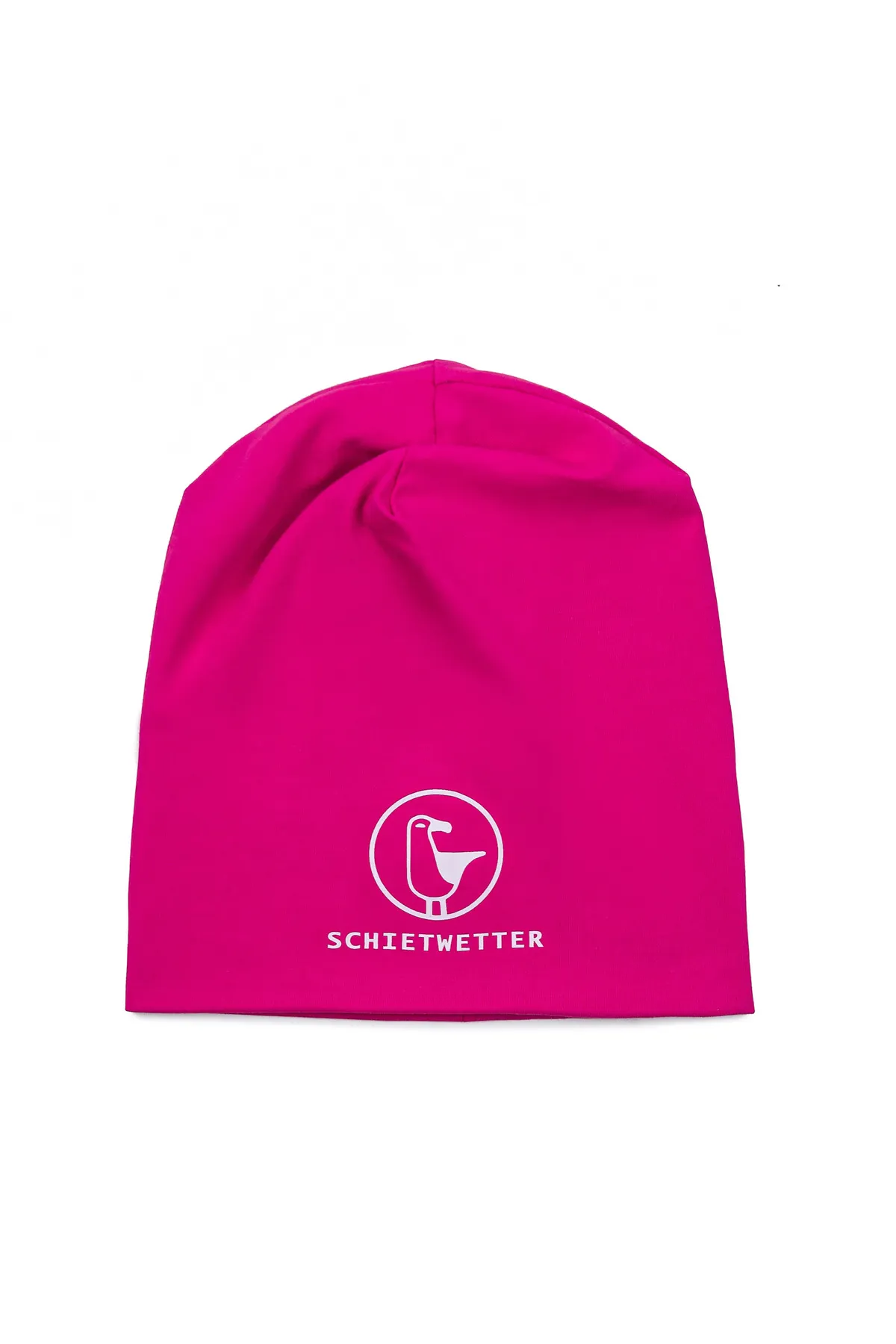 SCHIETWETTER  Beanie mit Print Möwe Stretch, warm, einfarbig
