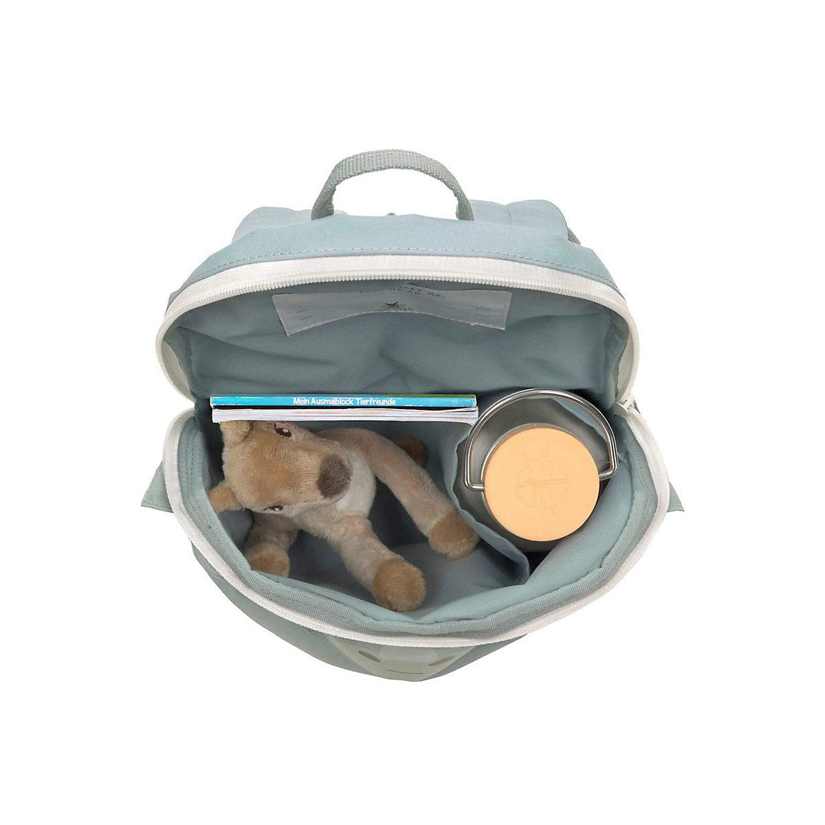 About Friends Kinder Rucksack mit Lunchset Dino grün Kindergartenrucksäcke