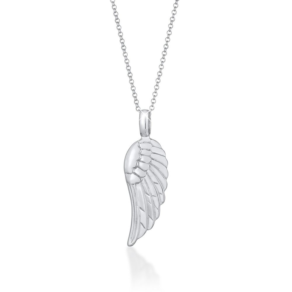 Elli Elli Collier Pendentif Ailes Femme Basic en argent 925 Sterling collier