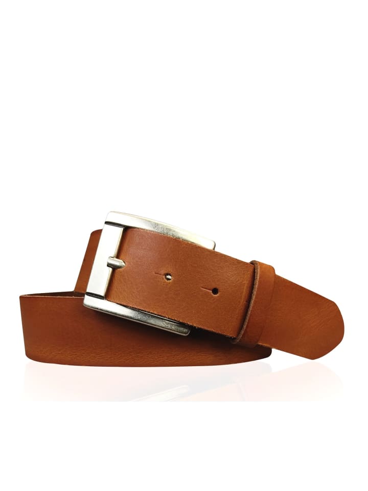 FRONHOFER Ledergürtel 4cm in Cognac günstig kaufen