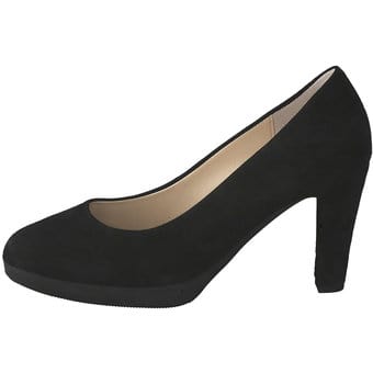 Gabor Plateau Pumps in schwarz