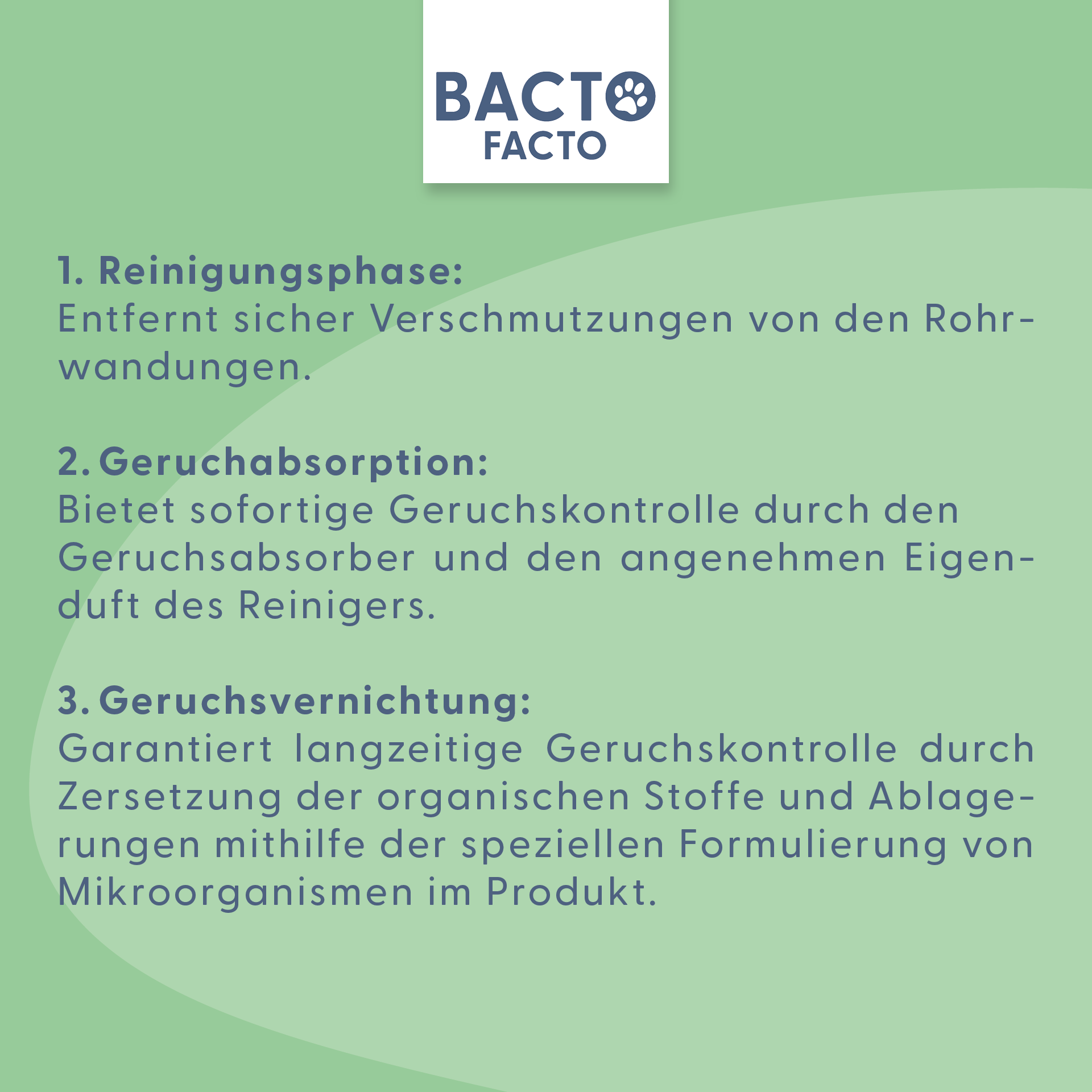 BactoFacto Käfigreinigung & Hygiene BactoFacto ALLin1 250ml Geruchsentferner Konzentrat zum Anmischen von 500ml