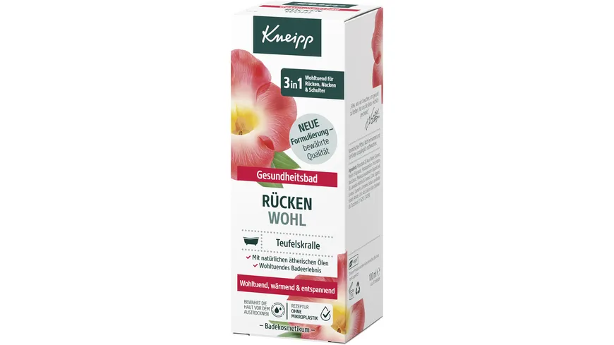 Kneipp Gesundheitsbad Rücken Wohl 100 ml