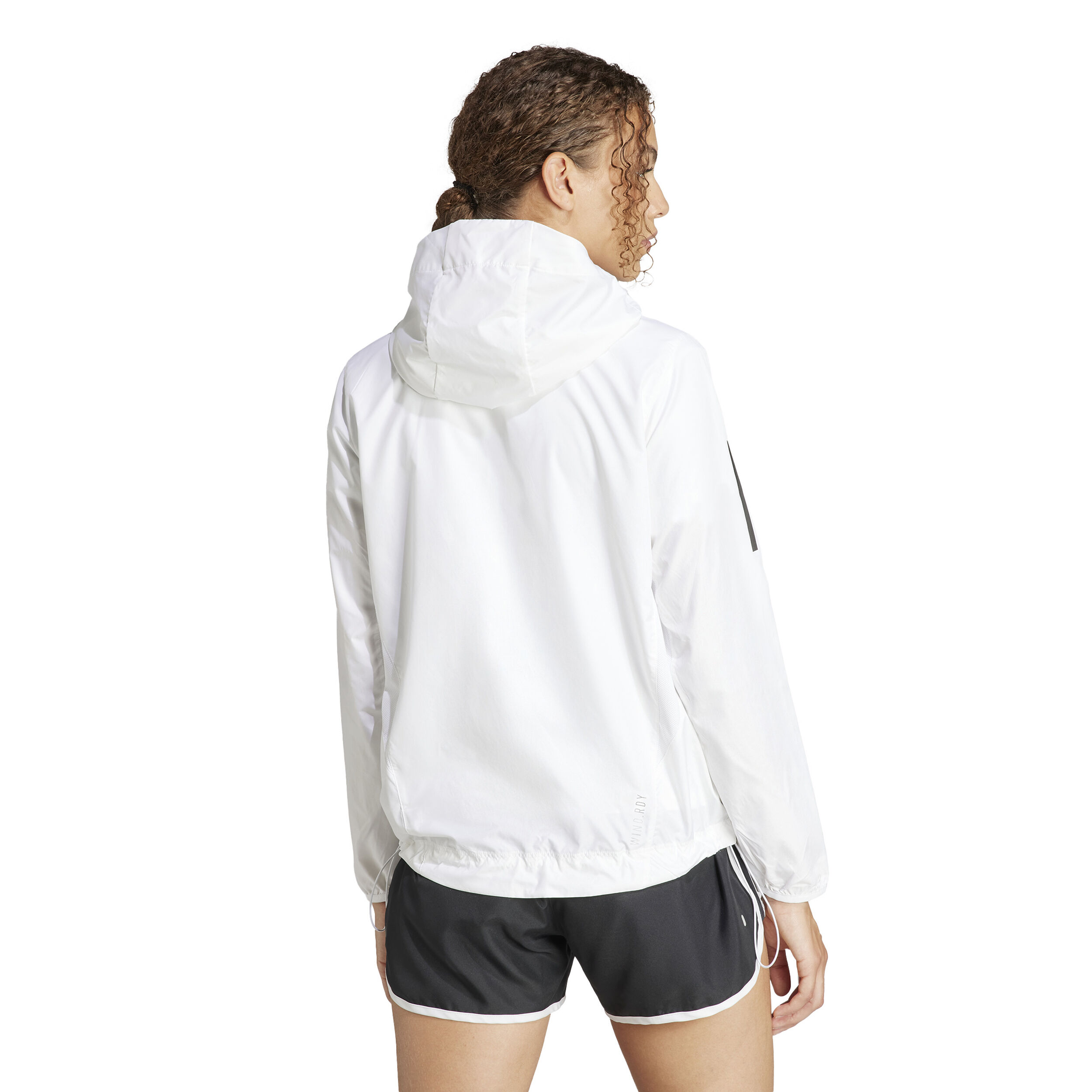 Own The Run B Jacket Laufjacke Damen - Weiß