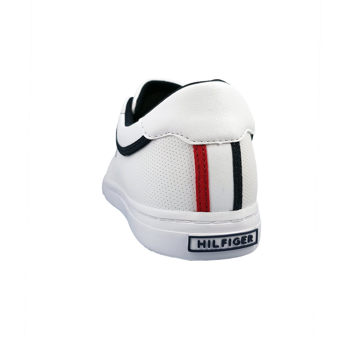 Tommy Hilfiger Iconic Leather Vulc Punch FM0FM04166 Weiß YBR white