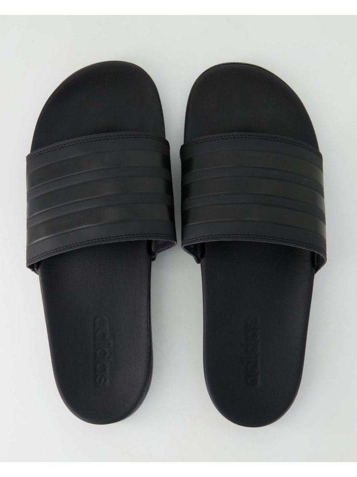 adidas Pantoletten in Schwarz günstig kaufen
