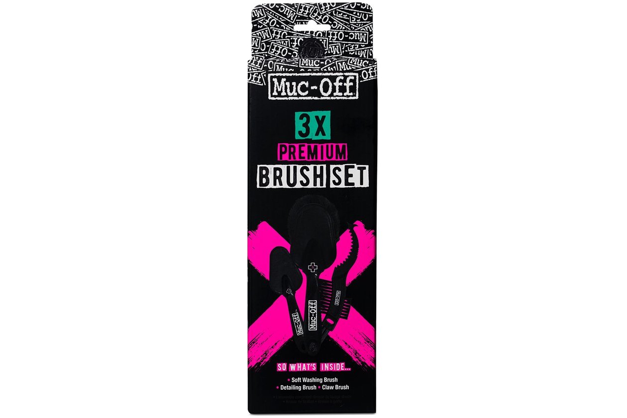 Muc-Off Brush Bu00fcrsten Set 3 Stk.