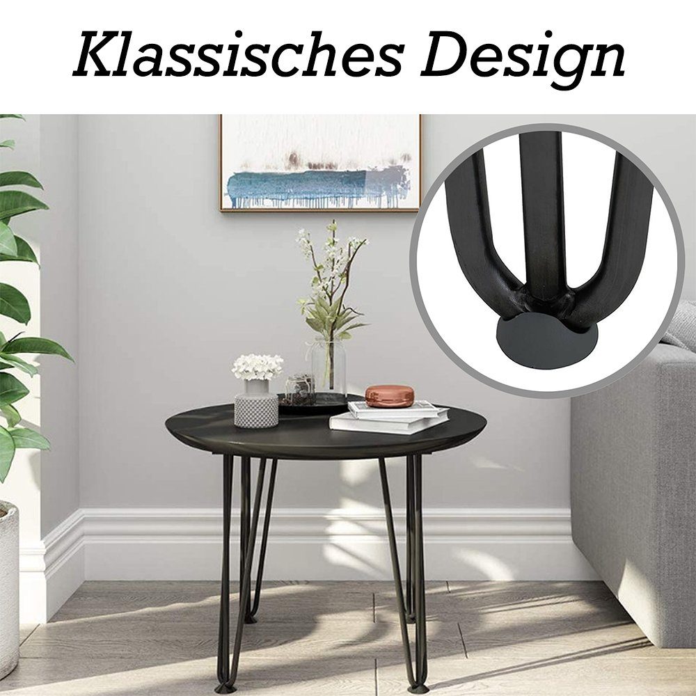 Mucola Tischbein Tischbeine 4er-Set Hairpin Haarnadelbeine Tischgestell Tischkufen, Hohe Festigkeit
