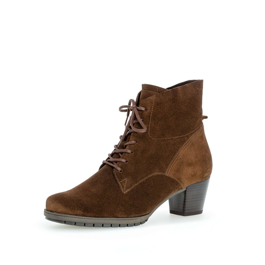 Gabor comfort Schnürstiefelette braun