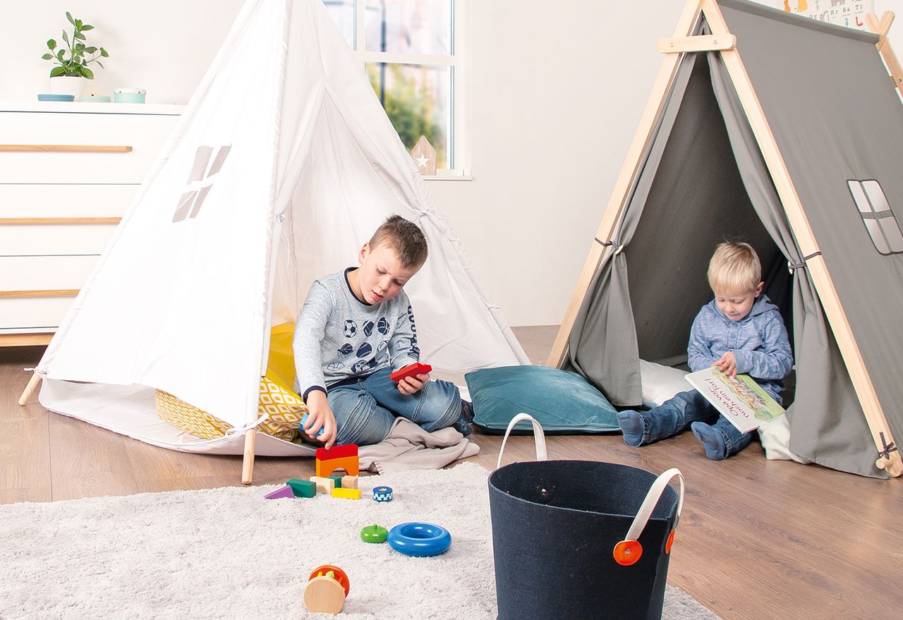 Pinolino Kinderträume Pinolino Zelt Noah, grau