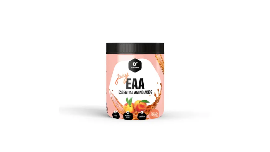 GO FITNESS Juicy EAA Peach Ice Tea 450 g