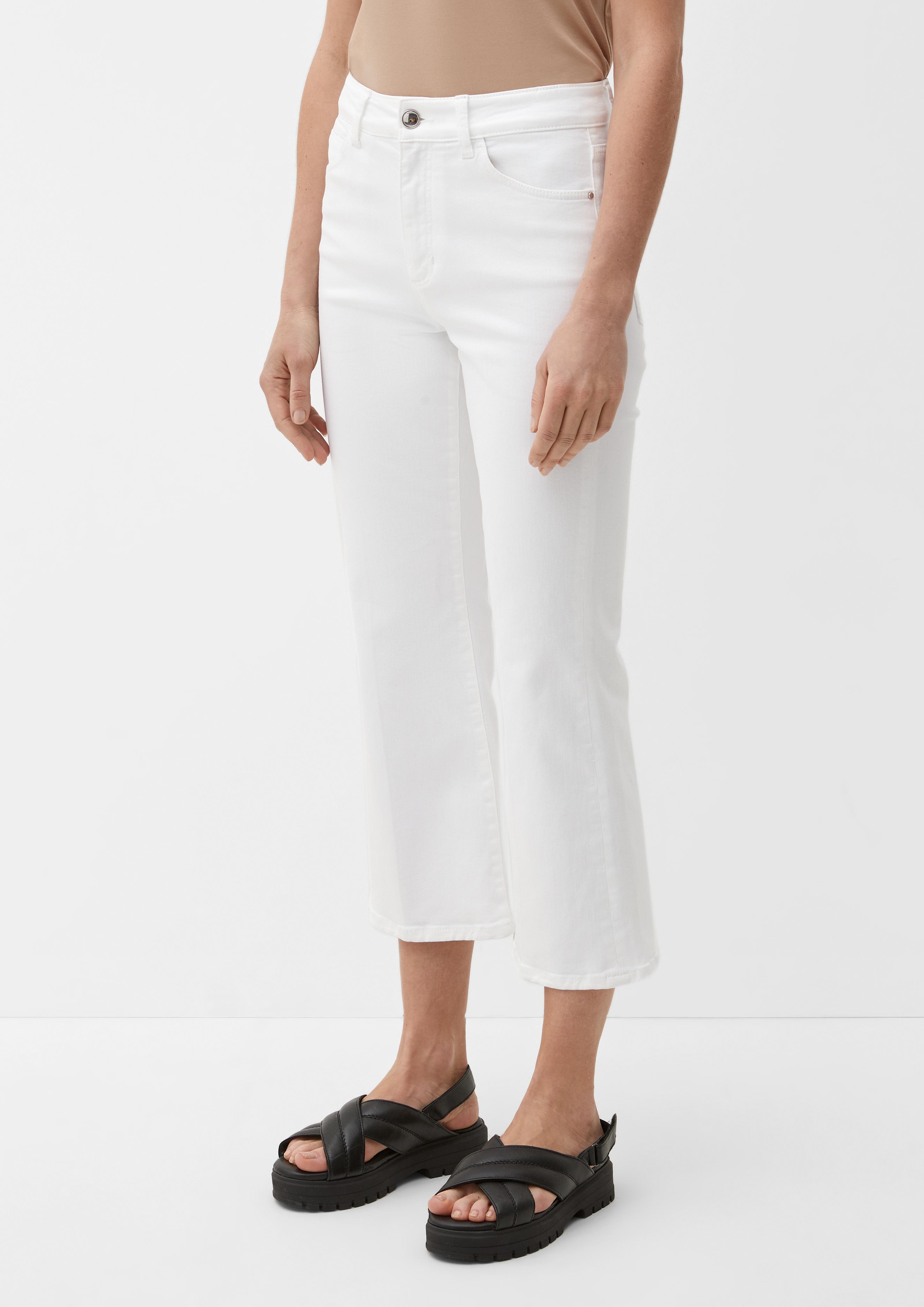Cropped-Jeans Flared / Slim Fit / High Rise / Flared Leg  2129967-02Z8