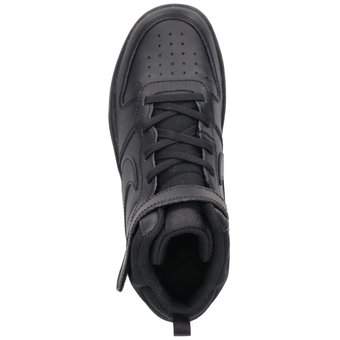Nike Court Borough Mid 2 Sneaker in schwarz