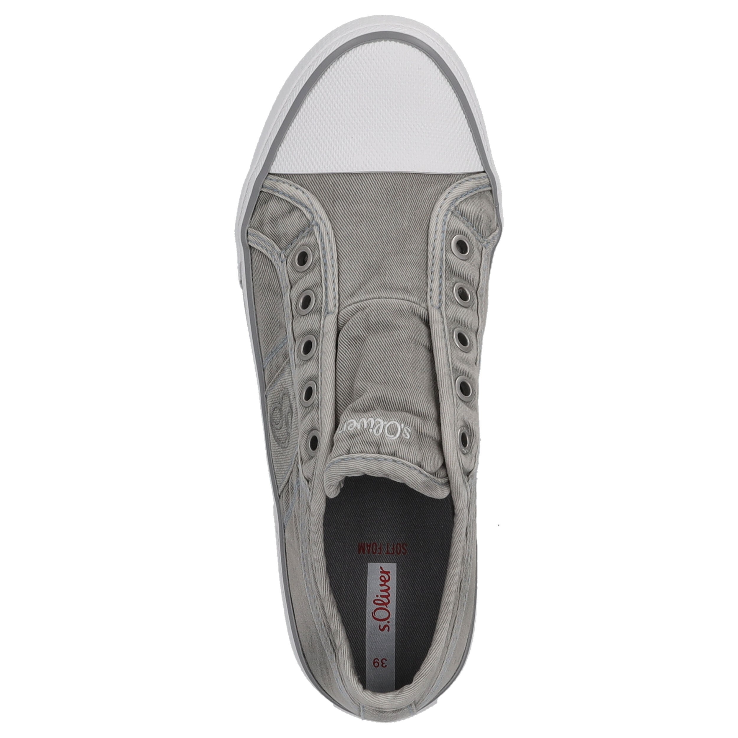 s. Oliver 24635, Slip-On-Sneaker, Damen, Blau