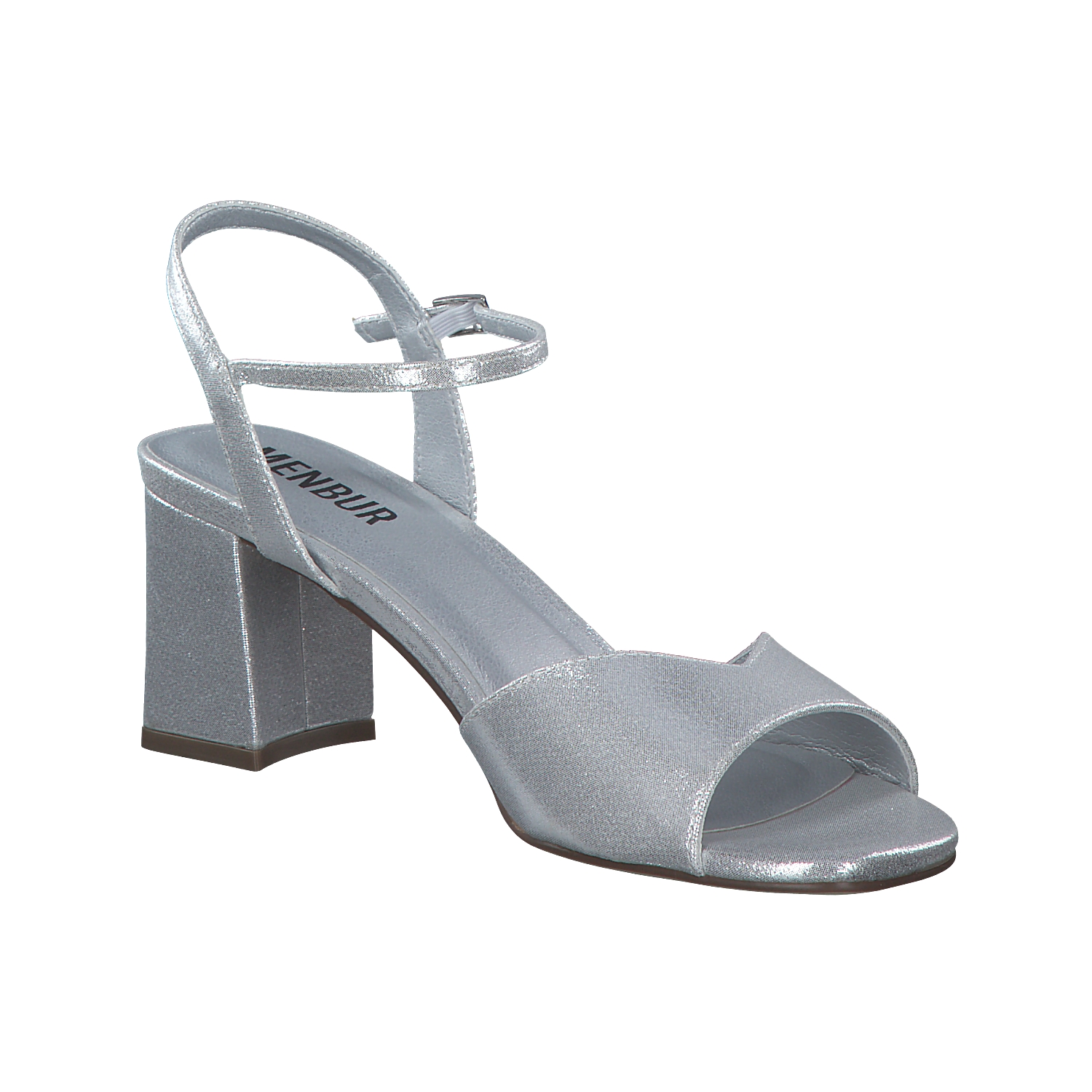 Menbur 25600, Plateau-Sandaletten, Damen, Grau