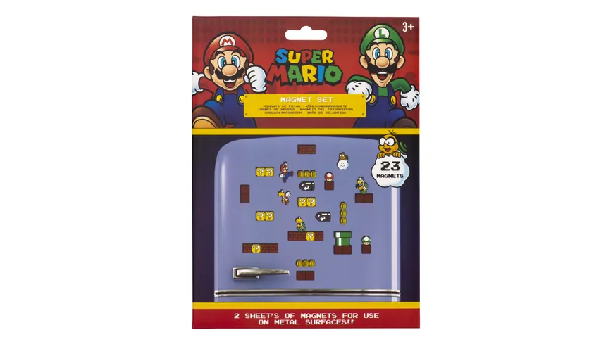 Super Mario Magnet Set