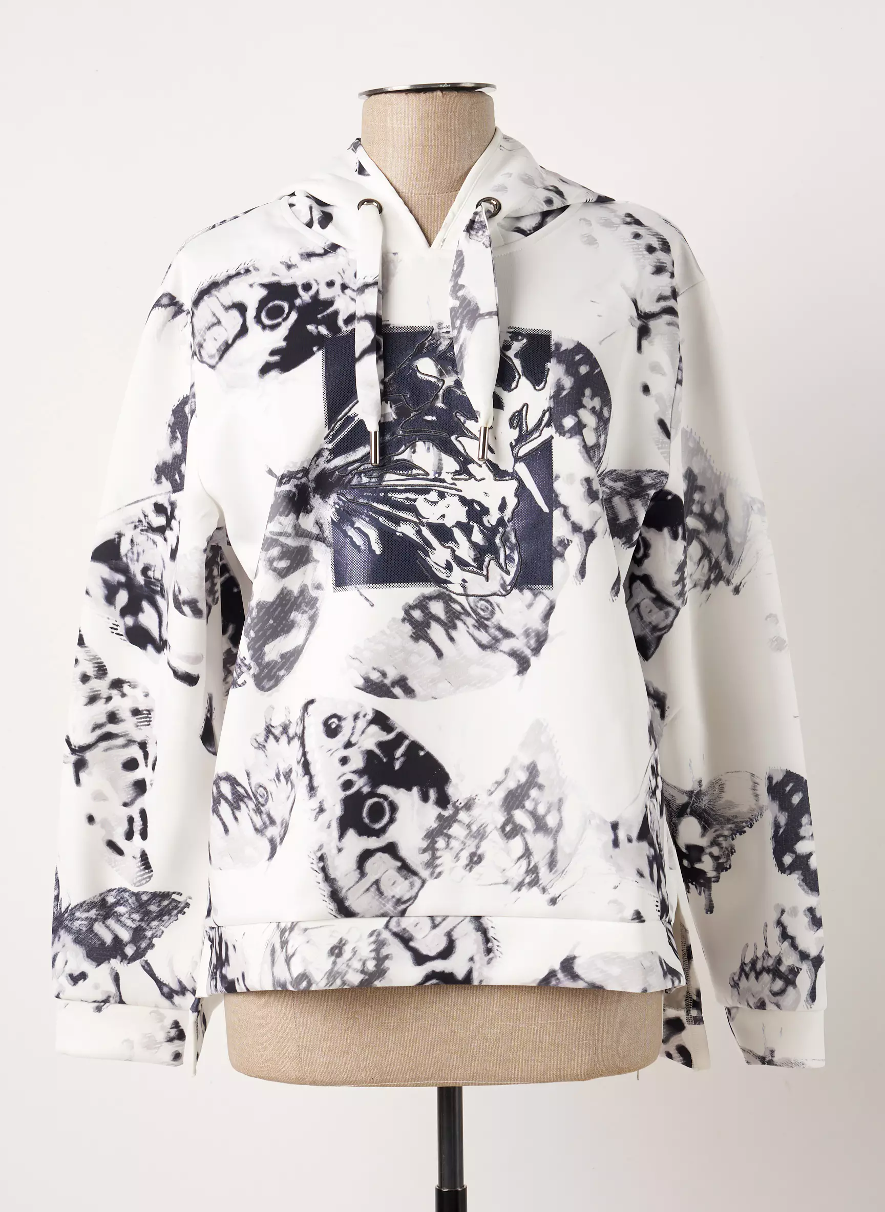 Sportalm Sweat Capuche Femme couleur blanc