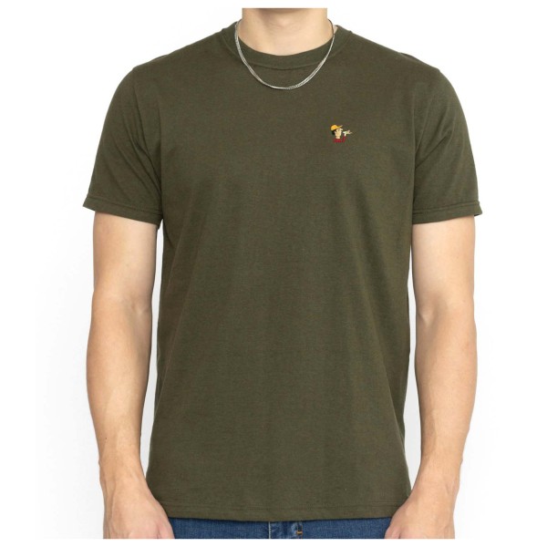Revolution - Regular Fit Recycled T-Shirt ZIP
