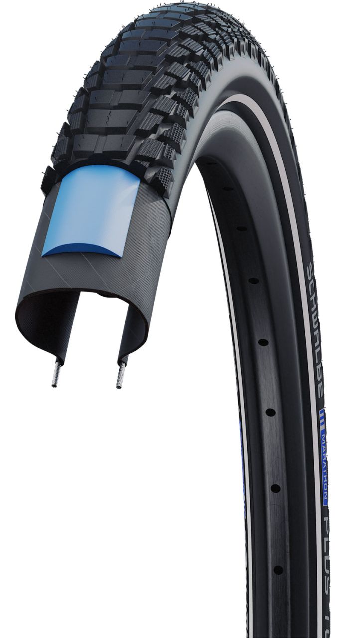 Schwalbe Marathon Plus Tour 40-622 + Schlauch SV19 Set kaufen | Bike-Discount