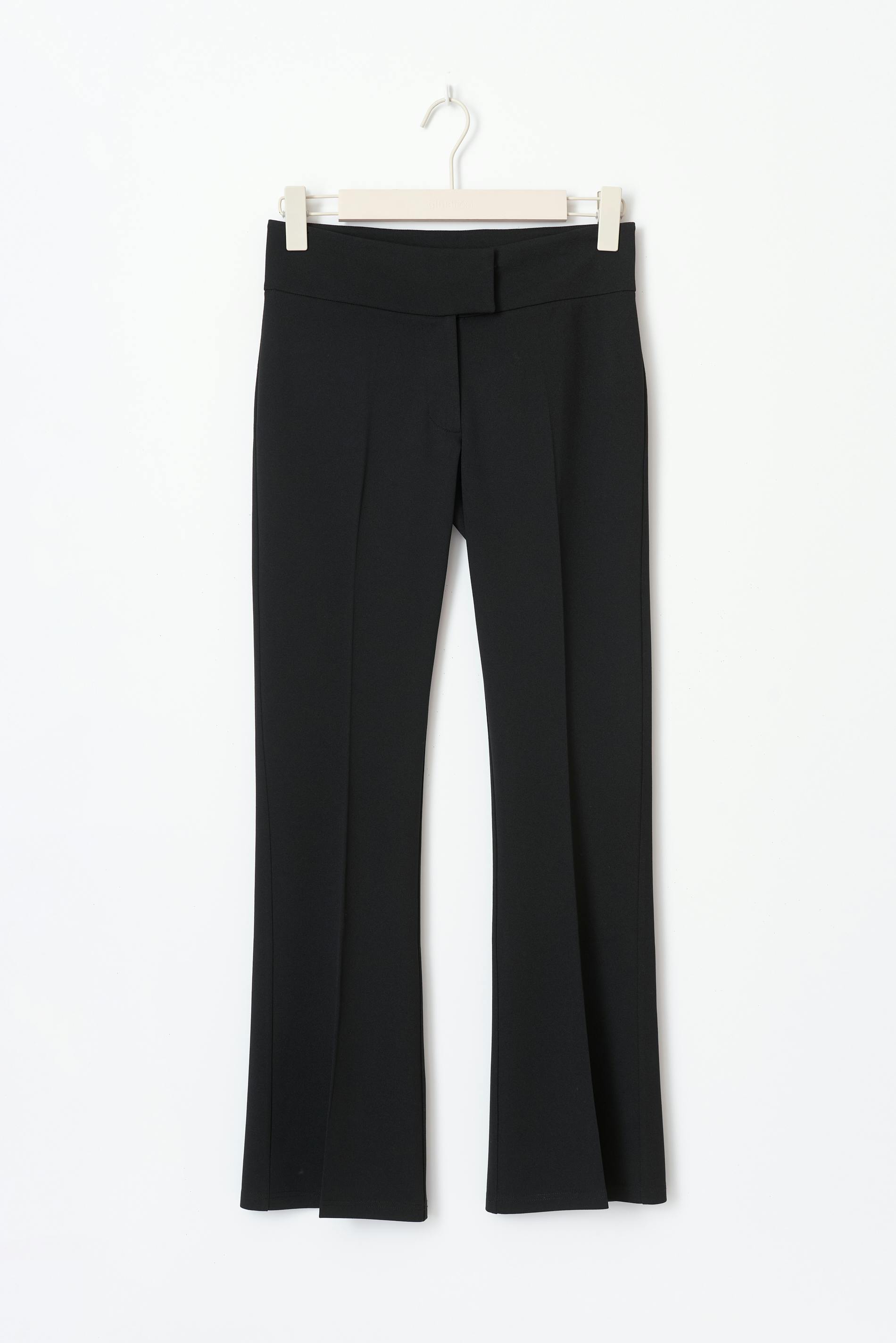 Jersey tailored trousers