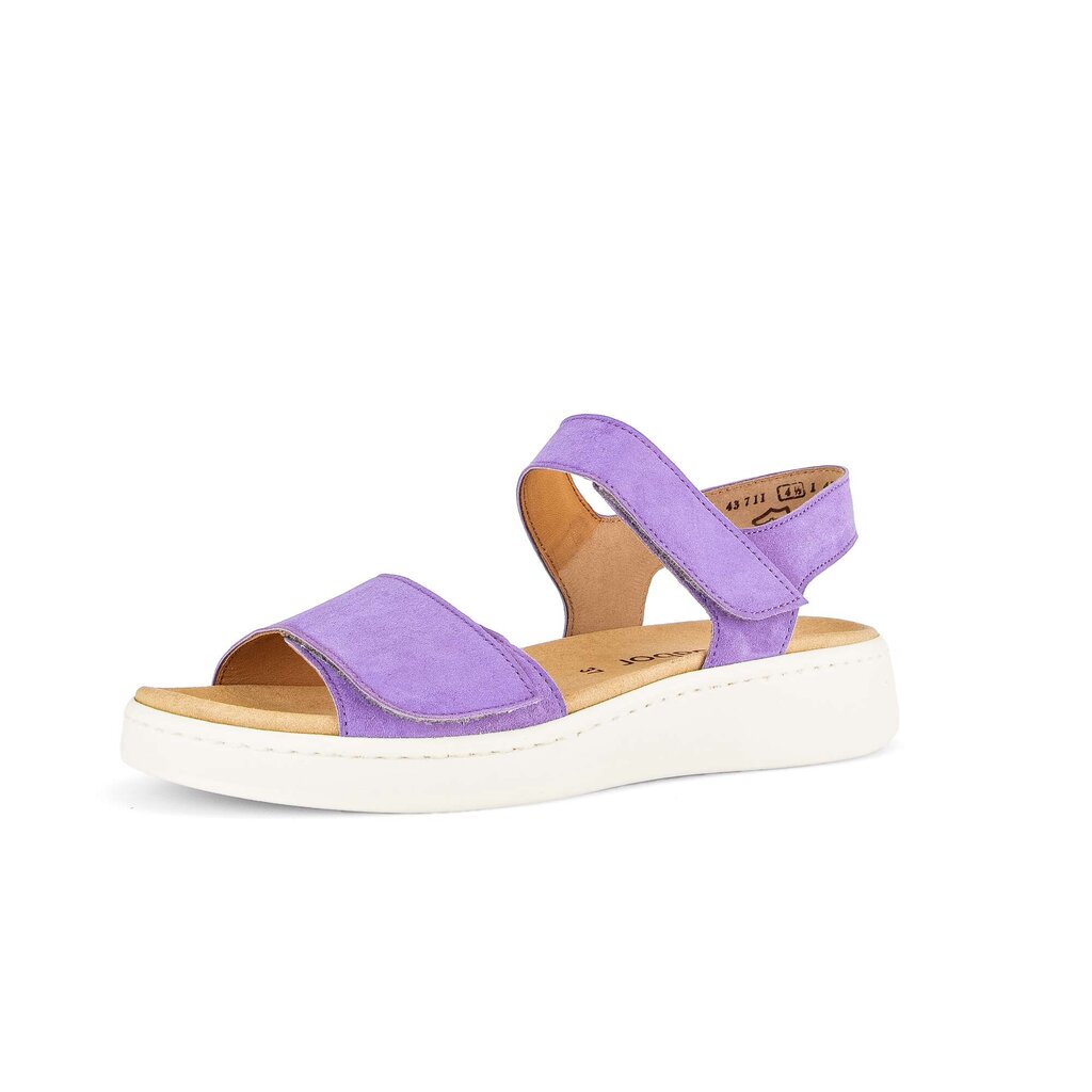 Gabor fashion Riemchensandale lila