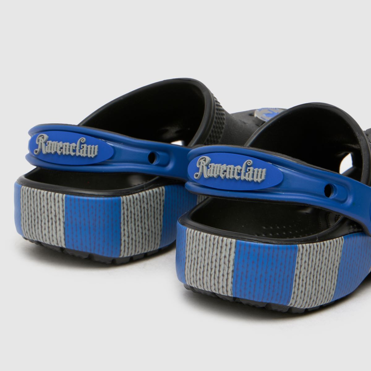 Crocs svarta och blå Ravenclaw träsko Junior sandaler