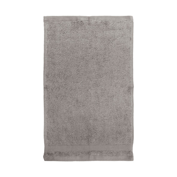 Handtuch Basic, 10er Set, hellgrau