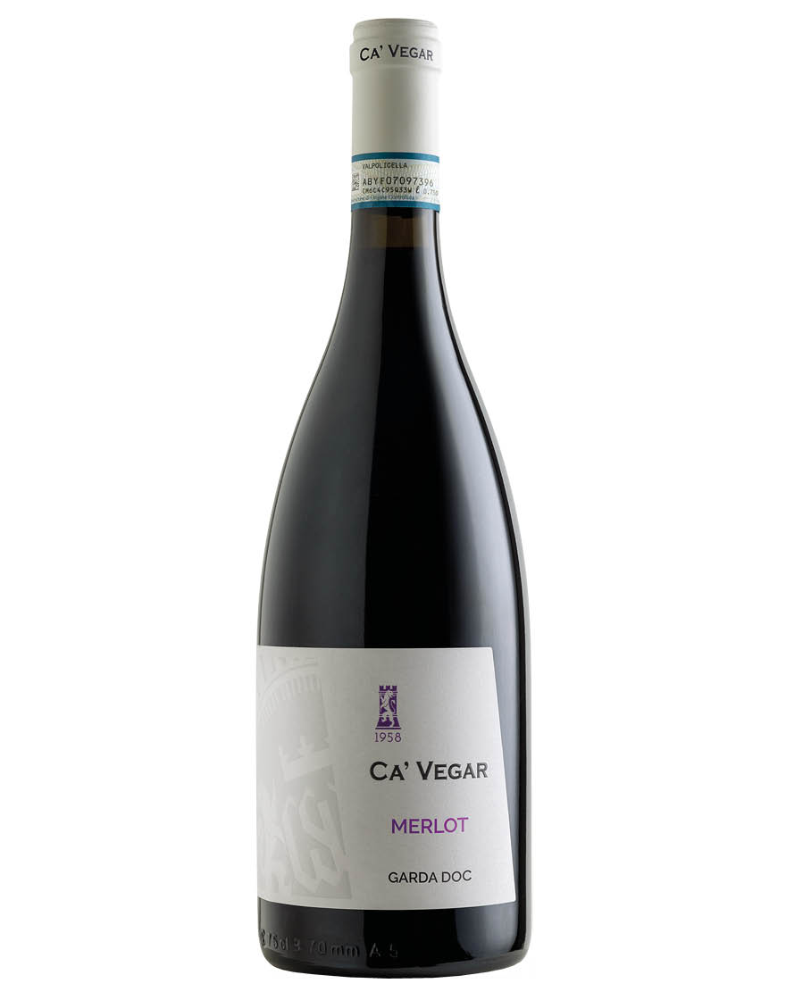 Garda DOC Merlot Ca' Vegar 2020 Cantina Castelnuovo del Garda 0,75 ℓ