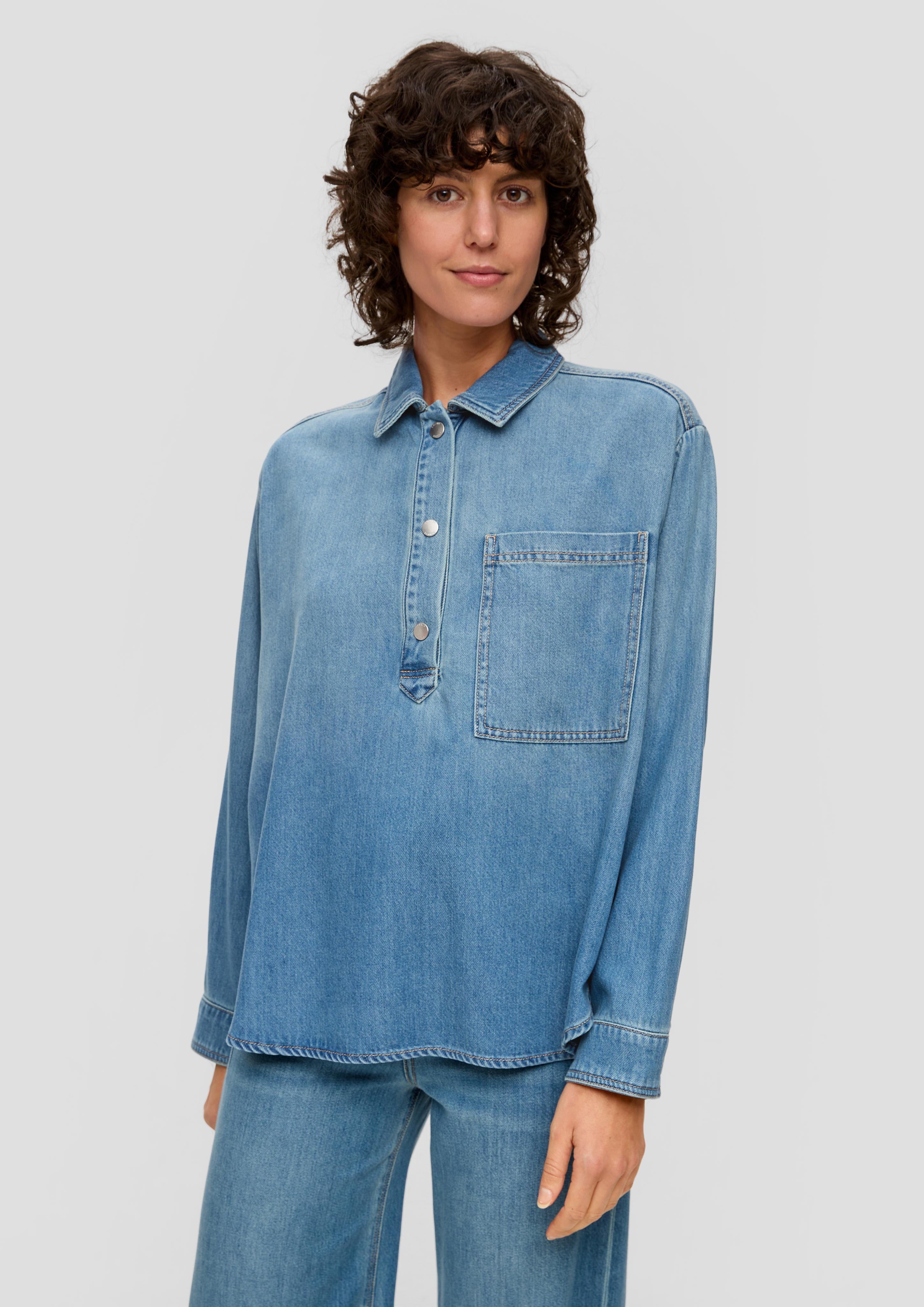 Jeans-Overshirt im Loose Fit  2140995-56Z2