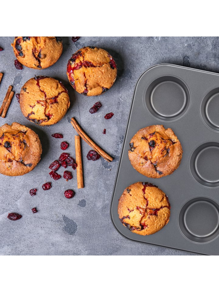 relaxdays 2x Muffinform in Grau günstig kaufen onesize