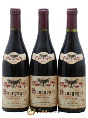 Bourgogne Coche Dury (Domaine)  2001 - Lot de 3 Bouteilles