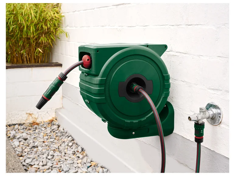 Carretel de mangueira de parede PARKSIDE®, 25 m