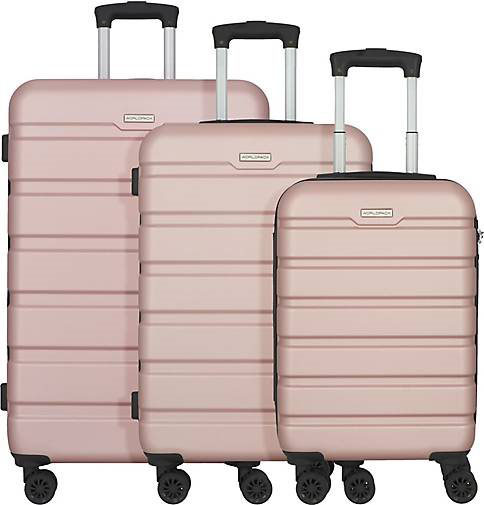WORLDPACK Phoenix 4 Rollen Kofferset 3-teilig